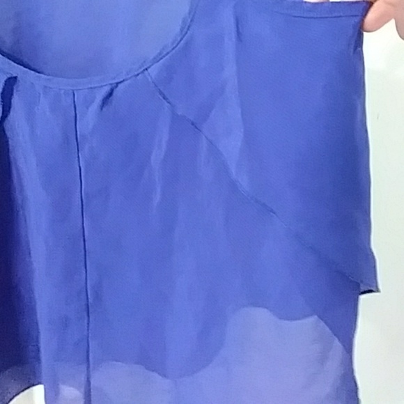 Blue purplish top - Picture 2 of 2